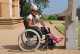 polnische Touristin in Indien